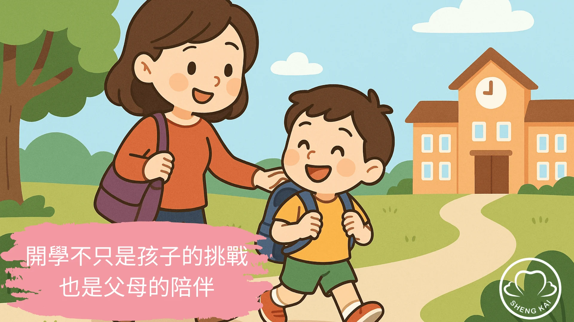 開學不只是孩子的挑戰，也是父母的陪伴